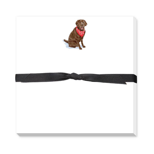 Donovan Designs - CHOCOLATE LAB DOODLE NOTEPAD
