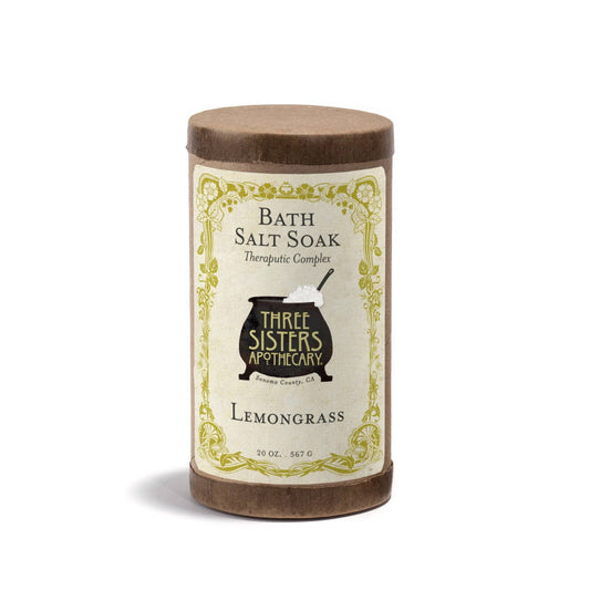 Three Sisters Apothecary - Bath Salt Soak Lemongrass