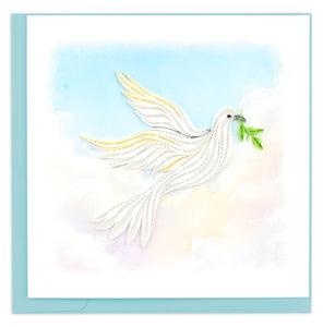 Quilling Card - Peace Dove