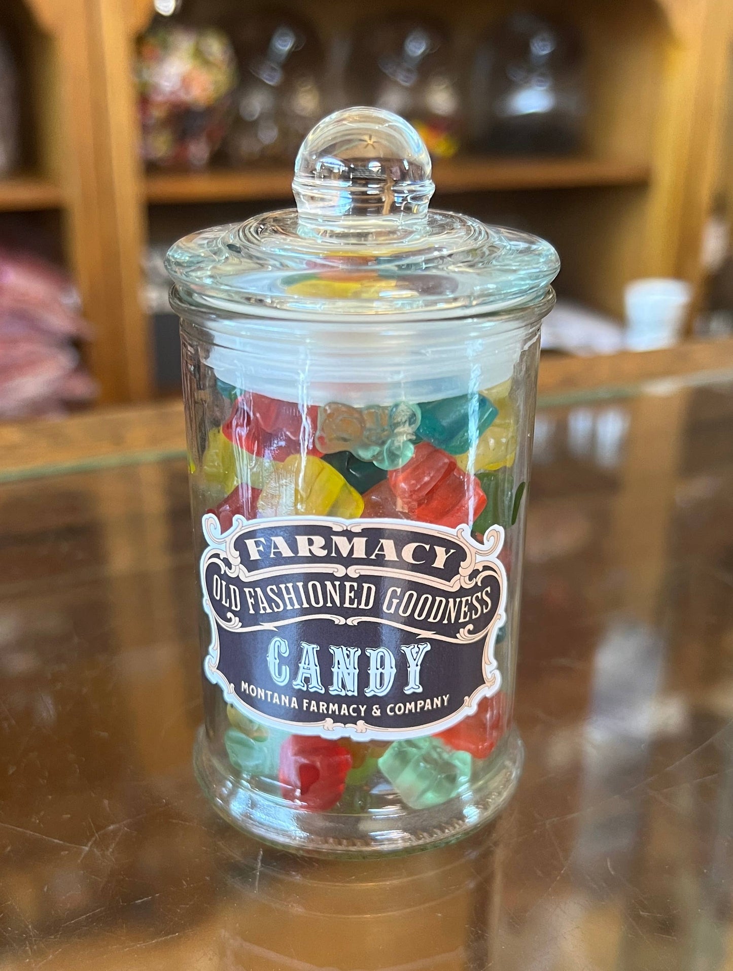 Montana Farmacy - Apothecary Jar baby mini gummy bear candy old fashioned