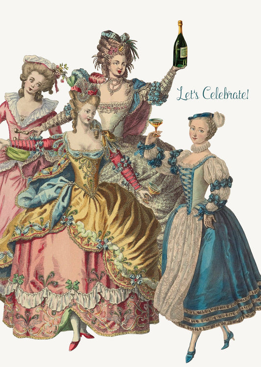 P. Flynn Design / Phun House - Let's Celebrate! • 5x7 Greeting Card