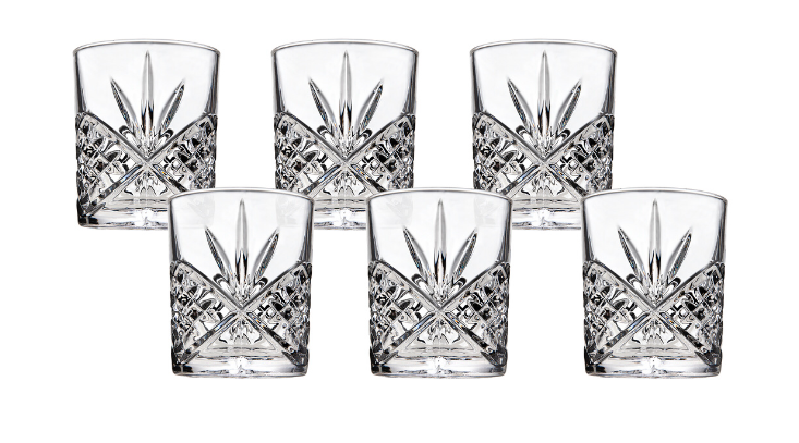 Godinger - Dublin Whiskey Shot Glass Set of 6 - 2 oz