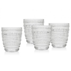 Godinger - Lumina Clear Double Old Fashion, Set of 4