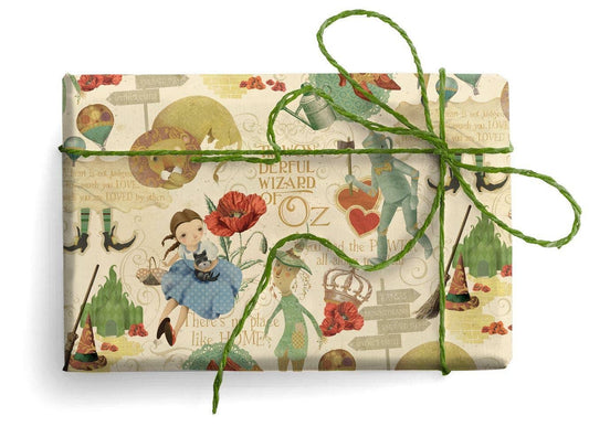 San Lorenzo Design - Florentine Wrapping Paper, Large Sheets 27.5 x 39 in.: Wizard Of Oz