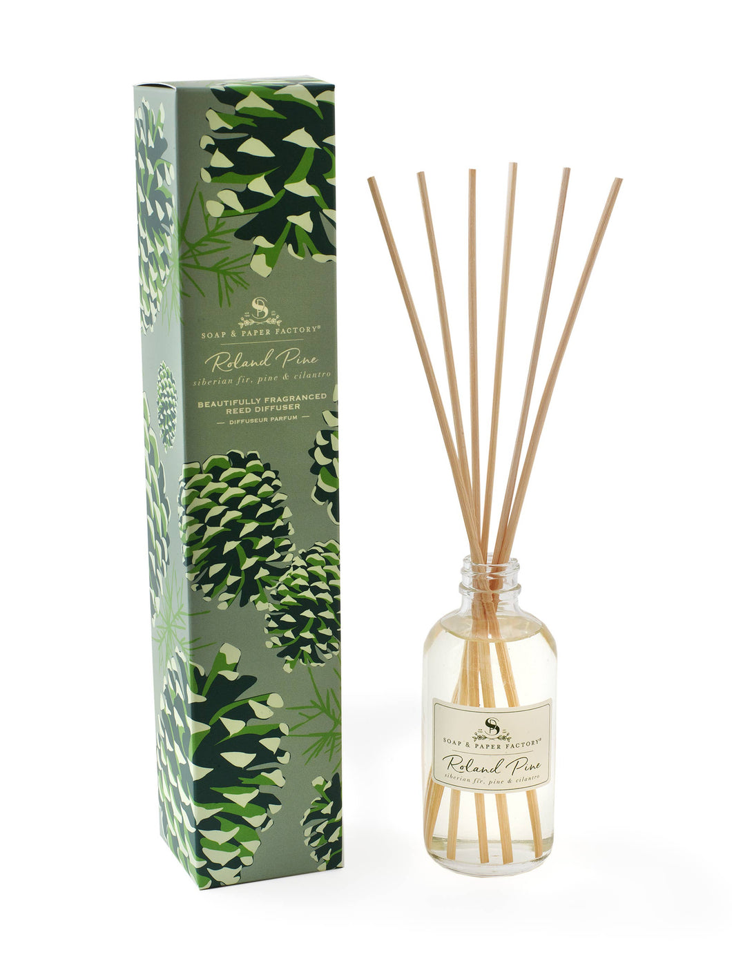 Soap & Paper Factory - Roland Pine Reed Diffuser