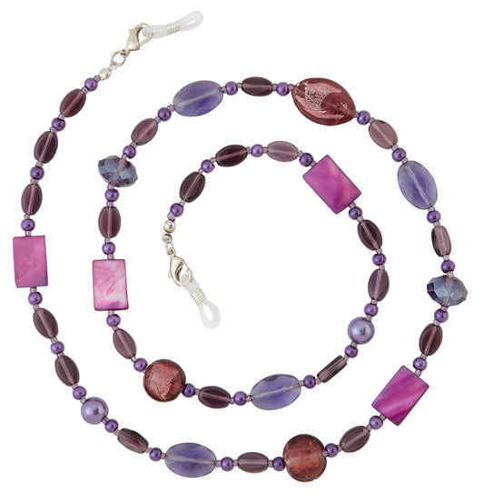 I Heart Eyewear - Amethyst Eyeglass Chains