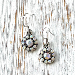 VB&CO Designs Handmade Jewelry - Northern lights crystal earrings, boutique, salon, sparkle