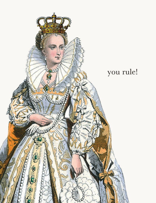 P. Flynn Design / Phun House - You rule! • A-2 Greeting Card