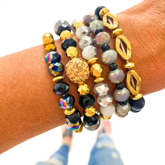 Savvy Bling - Starlight Bracelet Stack