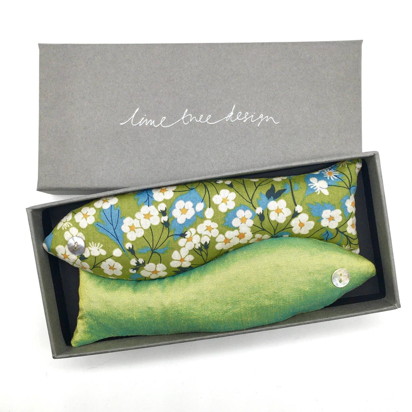 Lime Tree Design - Box of 2 Lavender Fish - Eat Your Greens