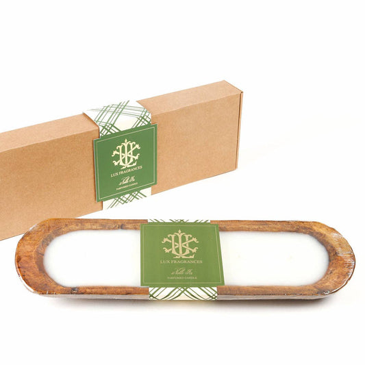 LUX FRAGRANCES - 5 WICK NOBLE FIR DOUGH BOWL GIFT BOX