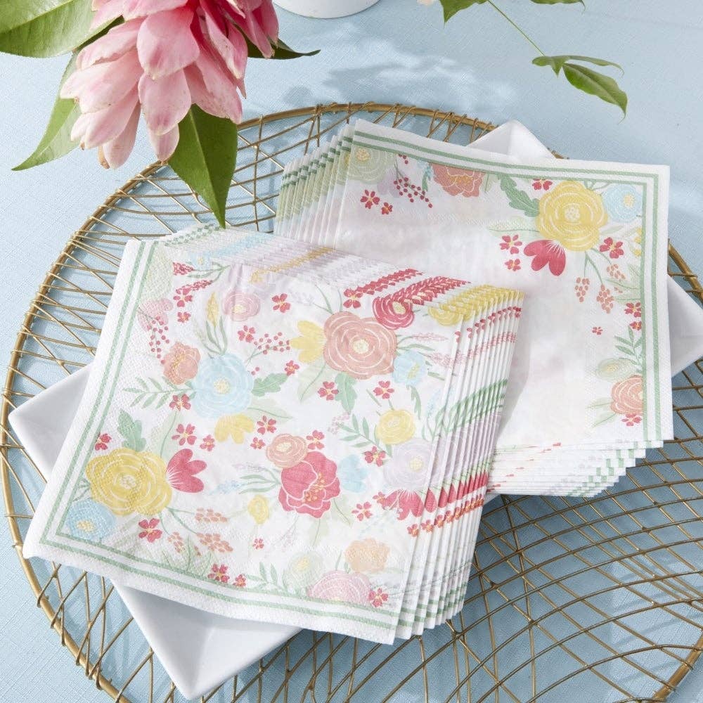 Kate Aspen - Garden Blooms 2 Ply Paper Napkins (Set of 30)