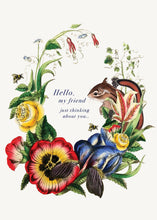 Load image into Gallery viewer, P. Flynn Design / Phun House - Hello My Friend • 5x7 Greeting Card