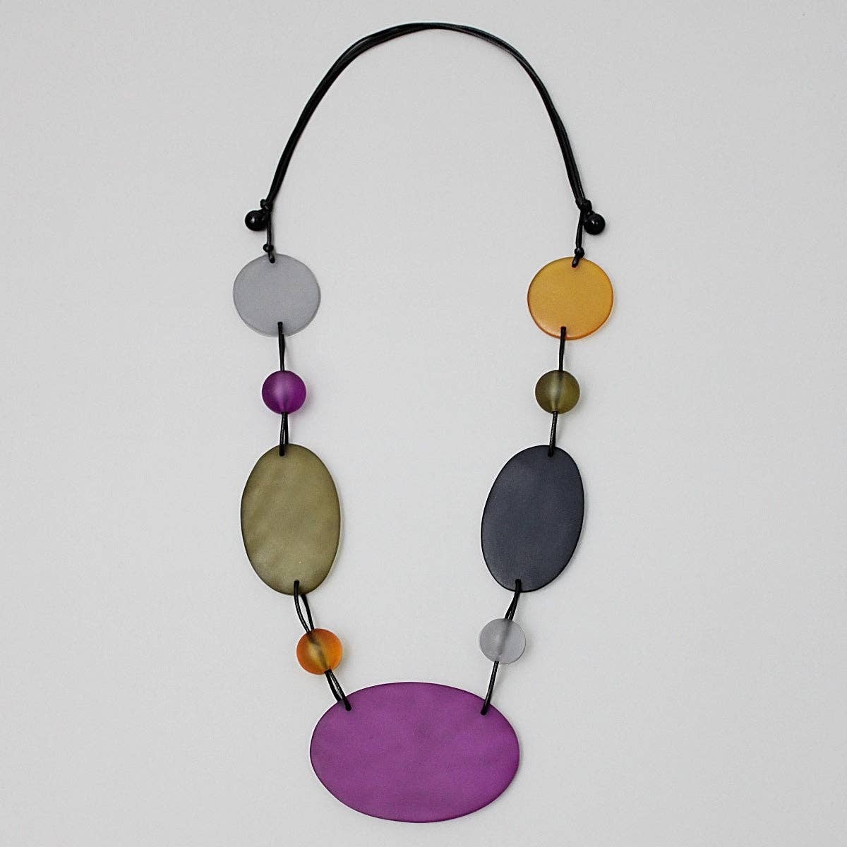 Sylca Designs - Purple Frosted Margot Necklace