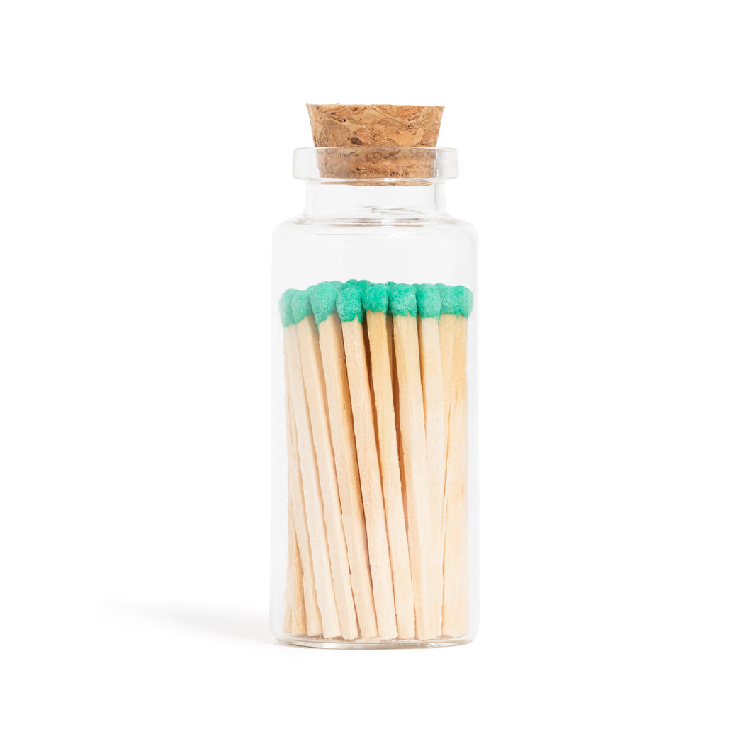 Enlighten the Occasion - Emerald Green Matches in Medium Corked Vial