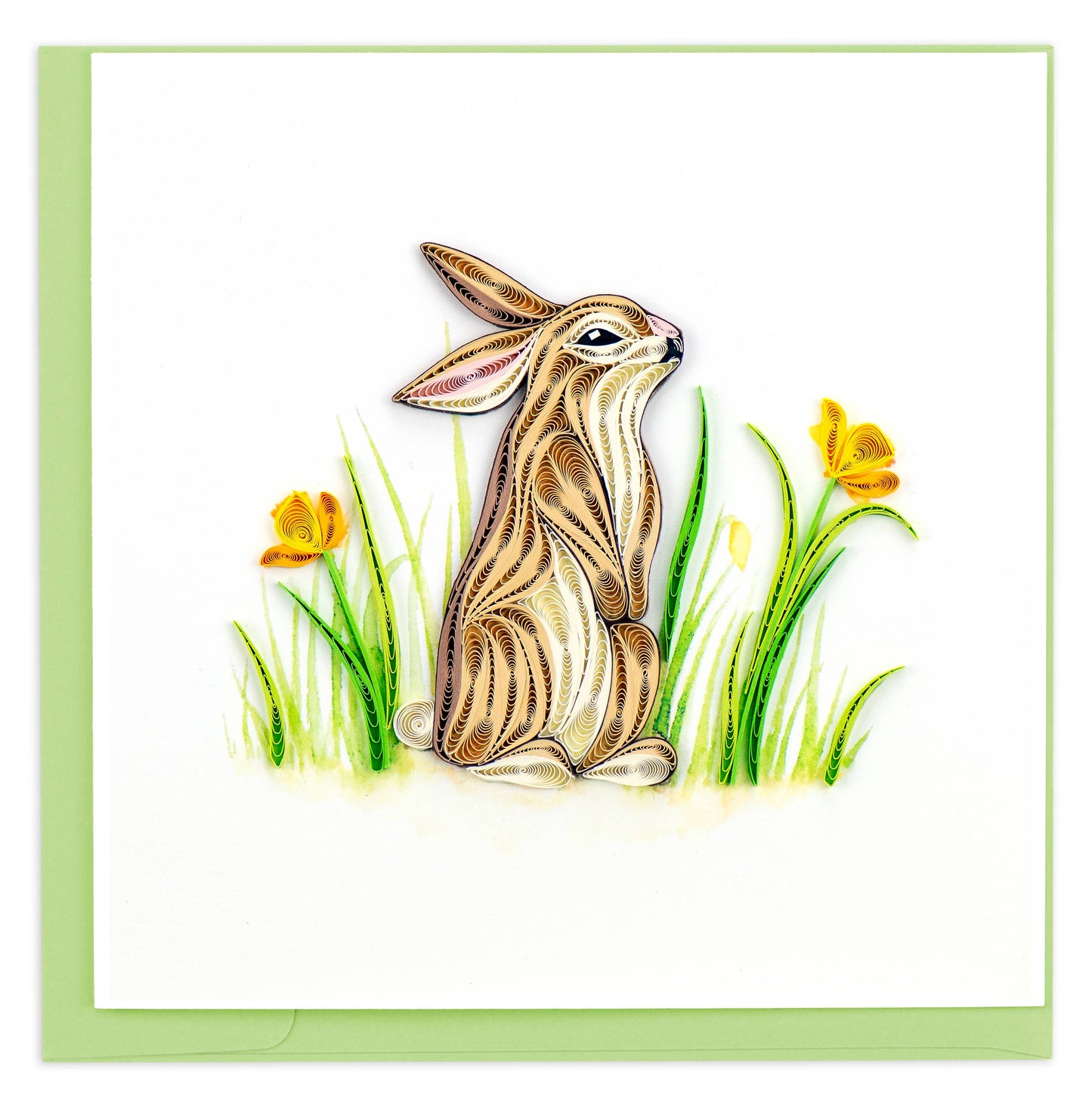 Quilling Card - Rabbit