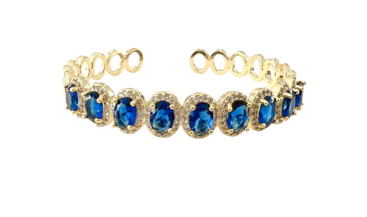 Gemelli - Magnolia Cuff: Blue