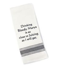 Load image into Gallery viewer, Bruce Julian Heritage Foods - Towel - Drinking Bloody Marys