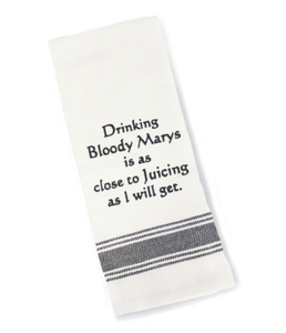 Bruce Julian Heritage Foods - Towel - Drinking Bloody Marys