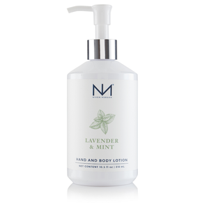 Niven Morgan - 10.5 oz Lavender & Mint Hand and Body Lotion