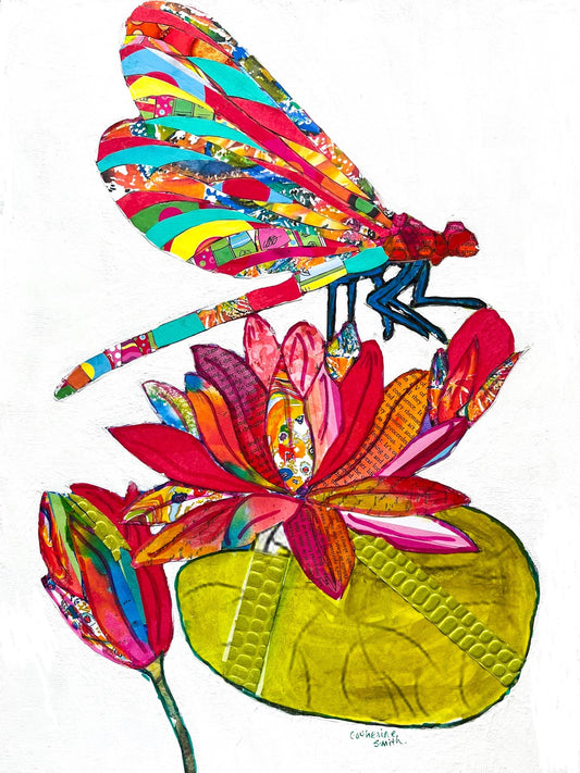 Southern Bird Studio - Dragonfly Boxed Note Cards Set