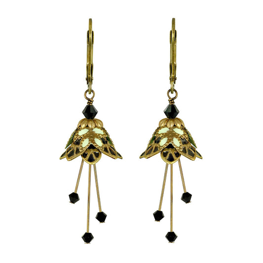 NoMonet - Flower Fairy: Fire Sprite Earrings