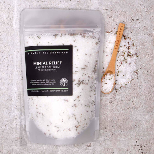 Element Tree Essentials - Mintal Relief Salt Soak