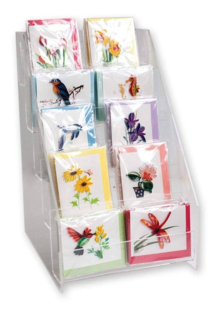 Quilling Card - Gift Enclosure & Sticky Note Cover Display