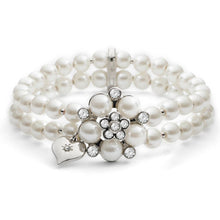 Load image into Gallery viewer, Lovett &amp; Co - Audrey Hepburn Pearl Stretch Bracelet