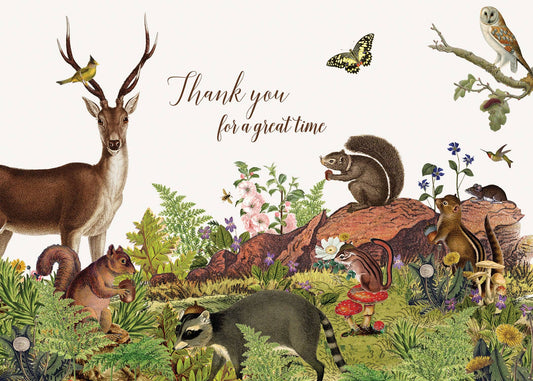 P. Flynn Design / Phun House - Thanks For A Great Time • 5x7 Greeting Card