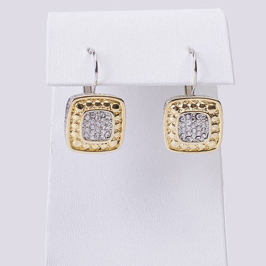 My Best Kept Jewelry - Golden Pave Drops