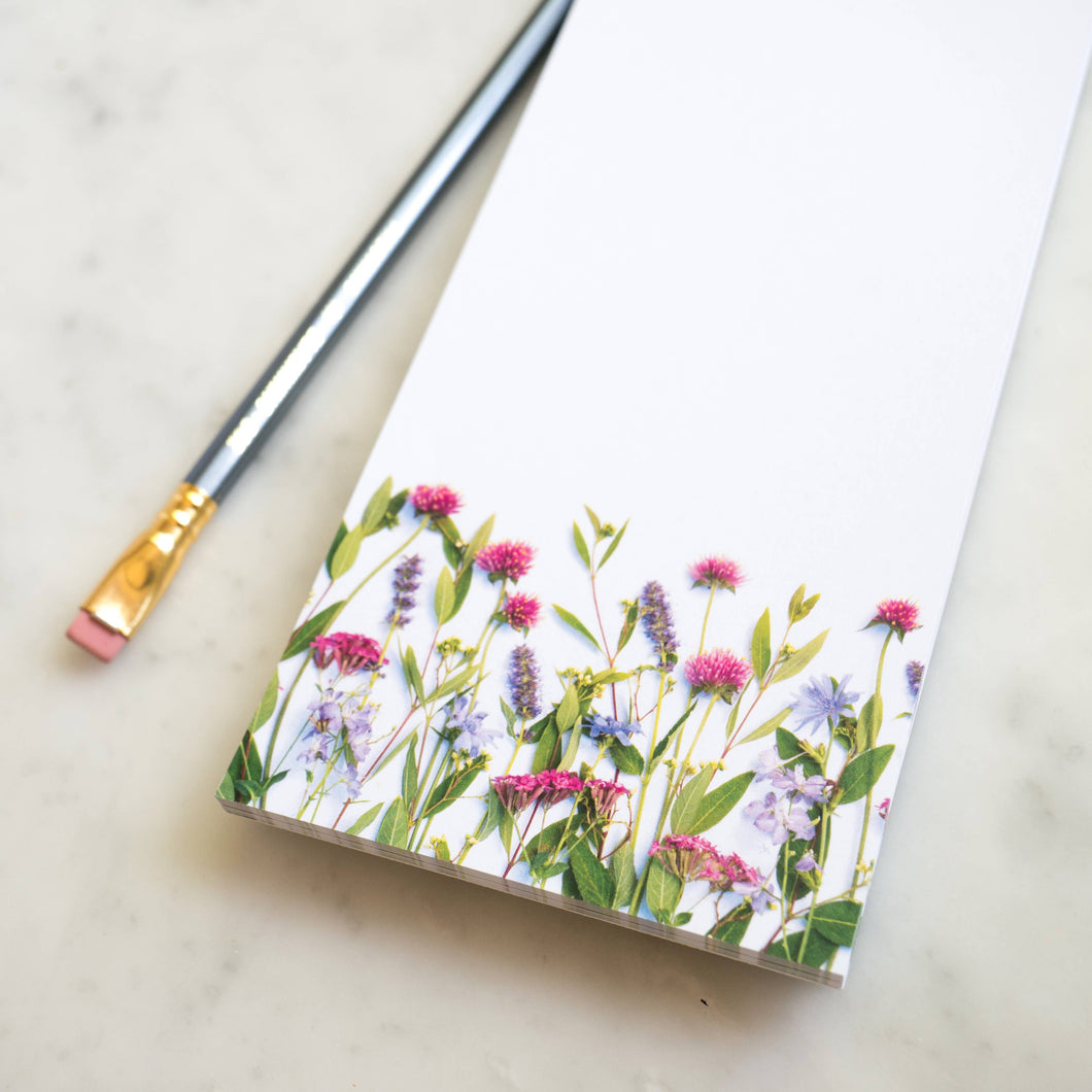 Notepad, Wildflowers