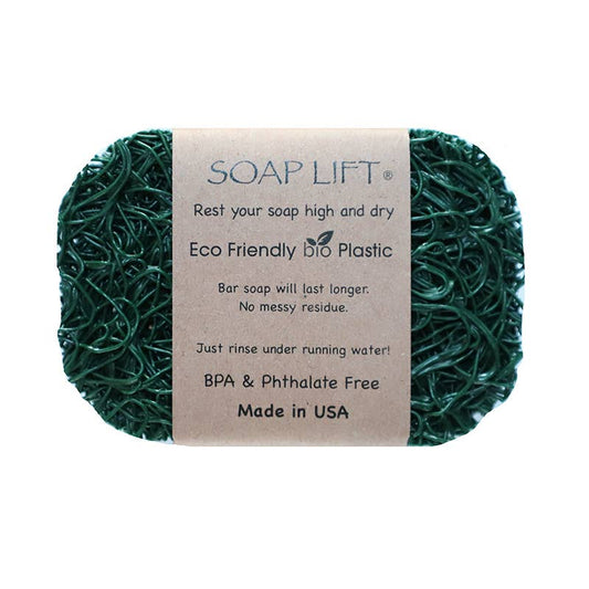 Soap Lift - The Original Soap Lift Soap Saver - Hunter Green