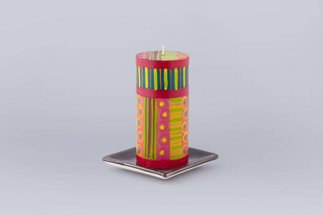 Thumbprint Artifacts - Carousel Candle