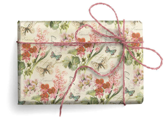 San Lorenzo Design - Florentine Wrapping Paper, Large Sheets 27.5 x 39 in.: Romantica