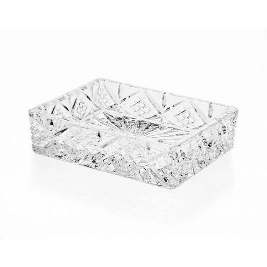 Godinger - Dublin Soap Dish /tray: Non Leaded Crystal