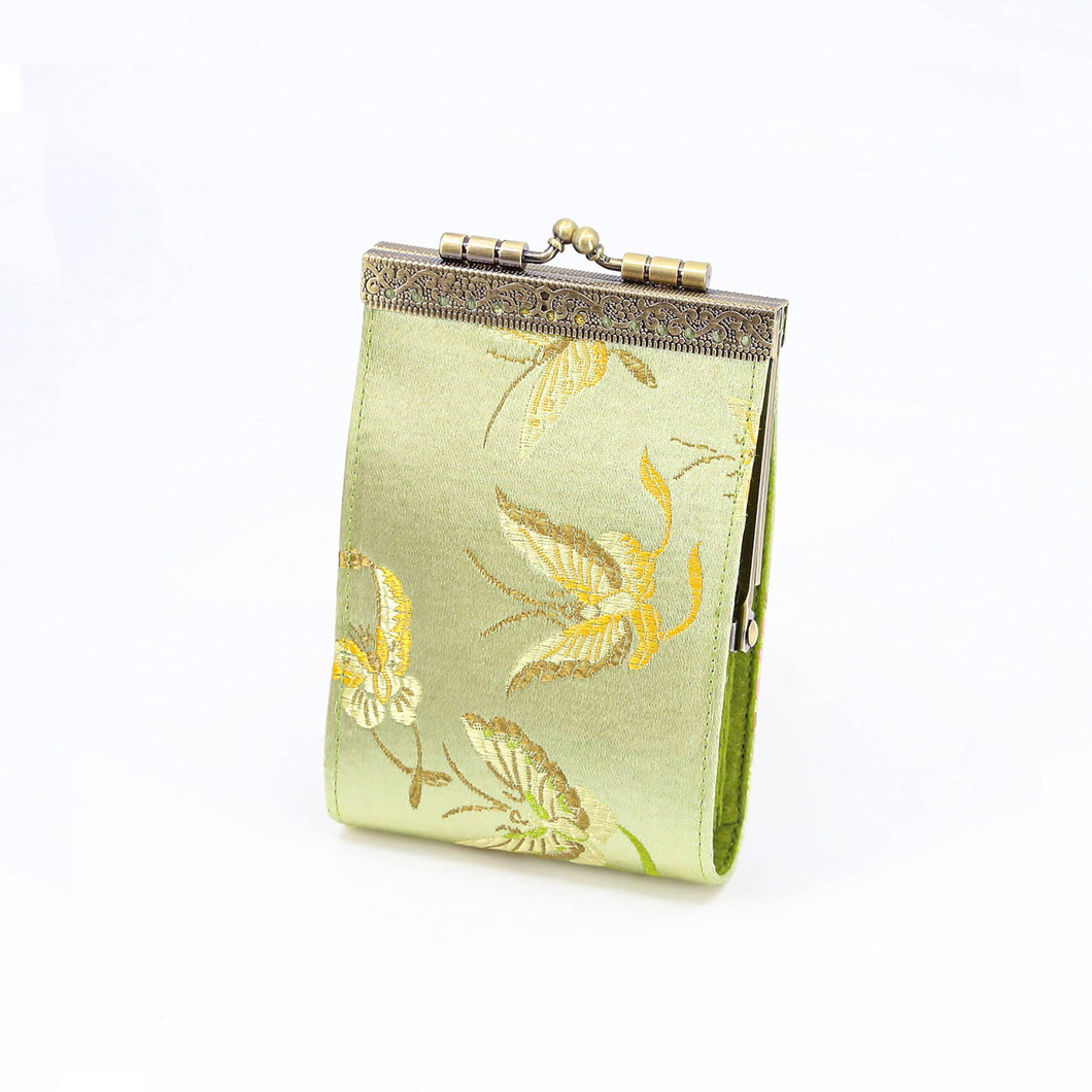 Cathayana - Light Green Butterfly Card Holder