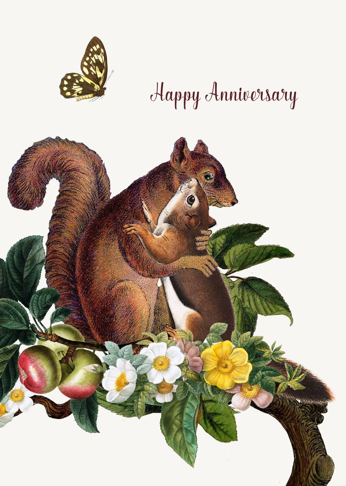 P. Flynn Design / Phun House - Happy Anniversary • 5x7 Greeting Card