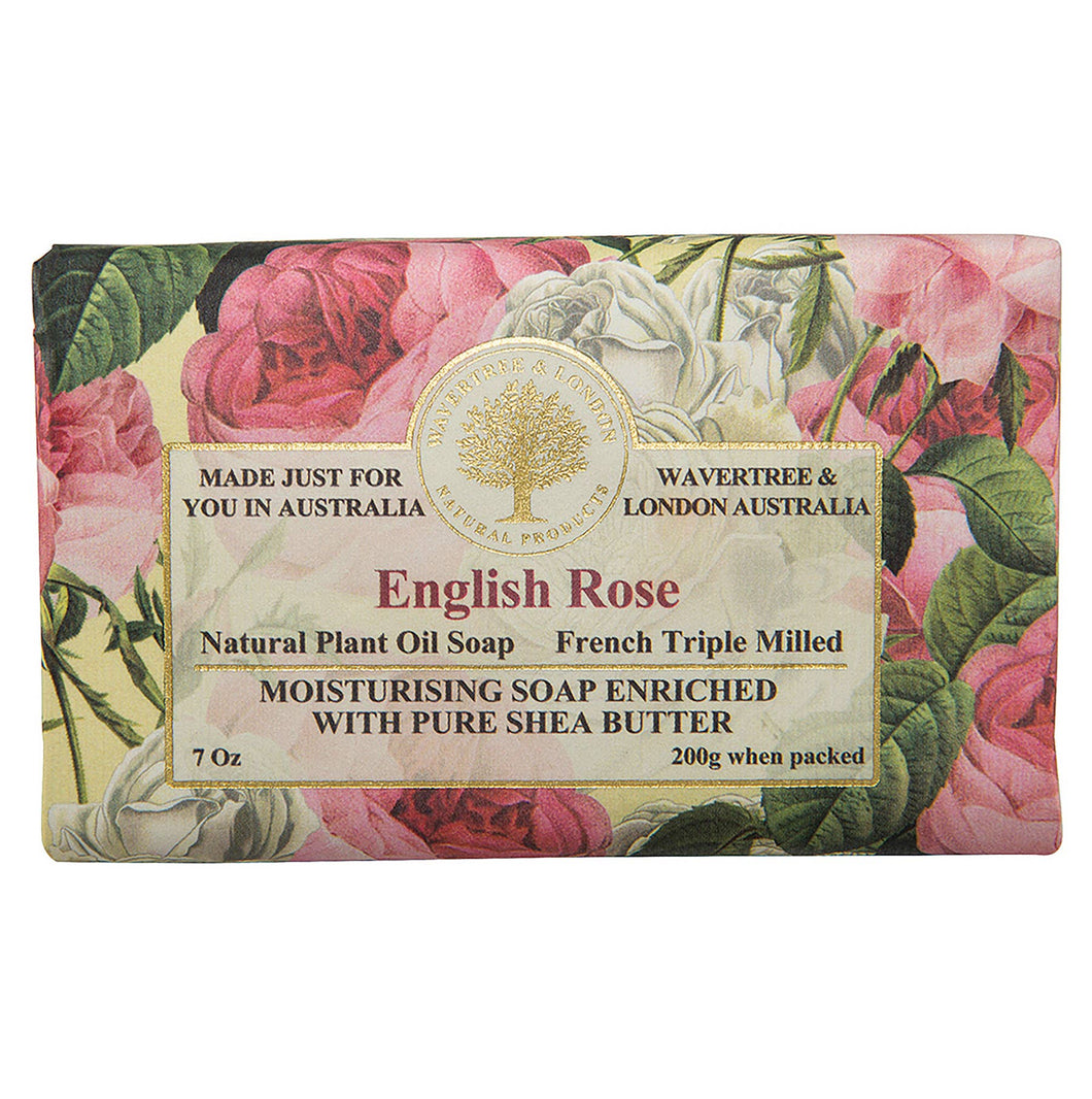 Wavertree & London - Wavertree & London English Rose  Natural Soap Bars