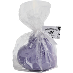 European Soaps - 200g Heart Cello Gift Bag - Lavender