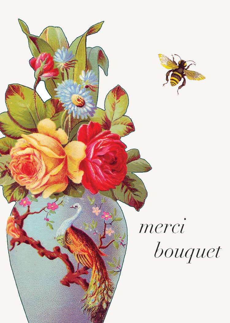 P. Flynn Design / Phun House - Merci Bouquet • Mini Enclosure Card