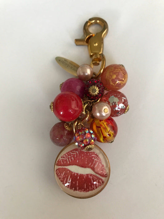 Lenora Dame - Sealed with a Kiss Bag Charm