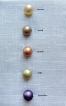 Load image into Gallery viewer, Lenora Dame - The Classic Bead Cap Bracelet - Matte Pearl Color Options: Cream