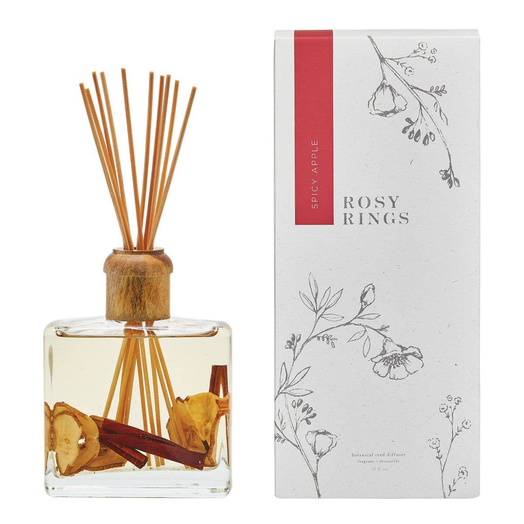 Rosy Rings - Spicy Apple Botanical Reed Diffuser