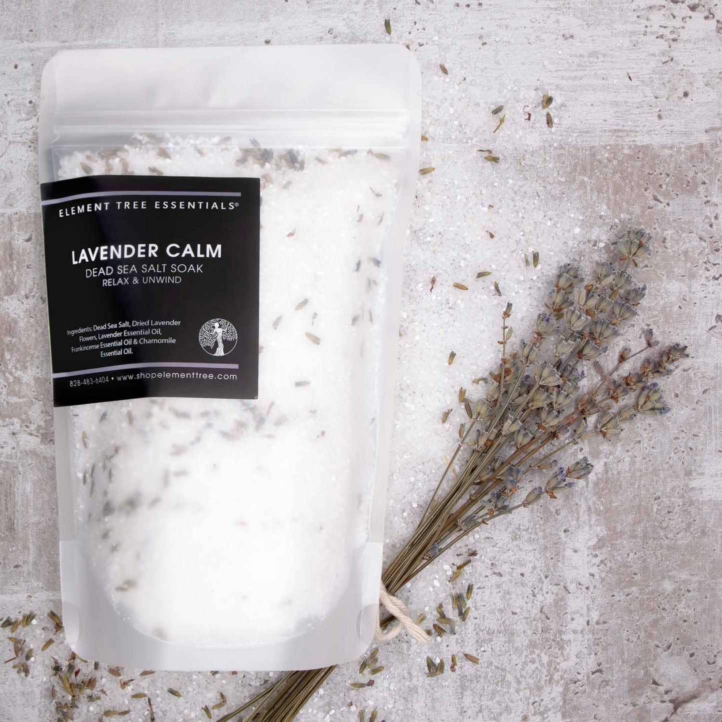 Element Tree Essentials - Lavender Calm Salt Soak