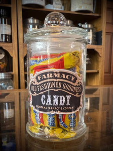 Montana Farmacy - Old Fashioned Apothecary Jar / Bit of Honey Nostalgic candy