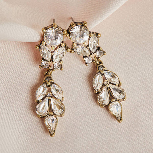 Lovett & Co - Antique Diamante Earrings
