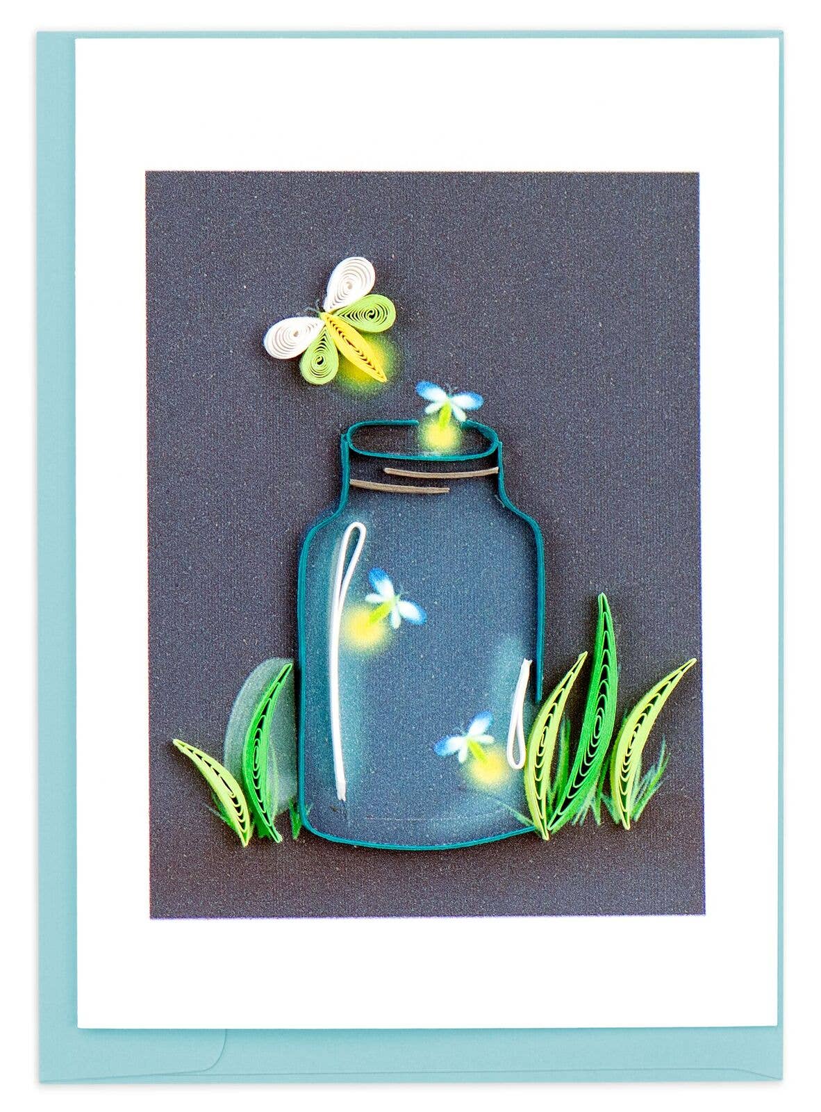 Quilling Card - Fireflies Card