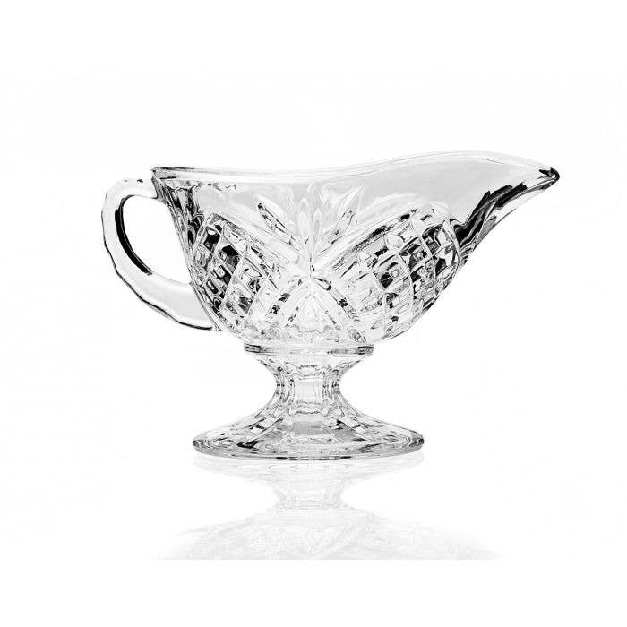 Godinger - Dublin Gravy Boat: Non Leaded Crystal