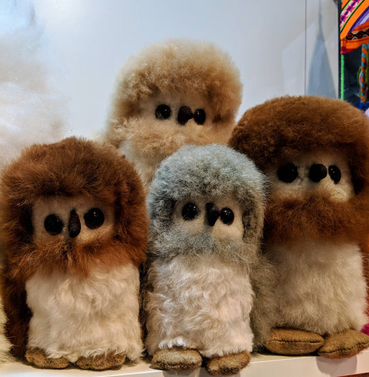 Inspired Peru - Alpaca Stuffed Owl